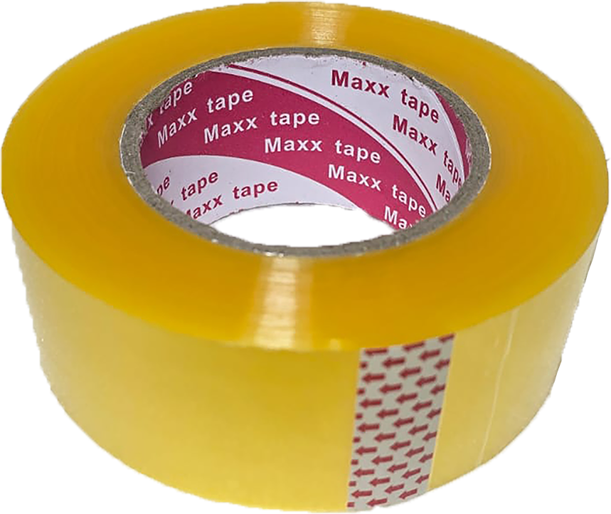 Bopp packing tape/Cinta de embalaje Bopp 200 mts.